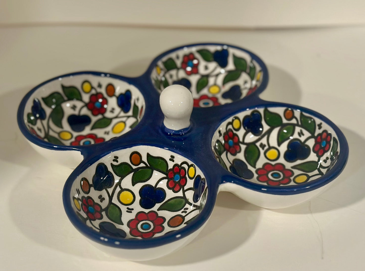 Hand-Painted Serving Set