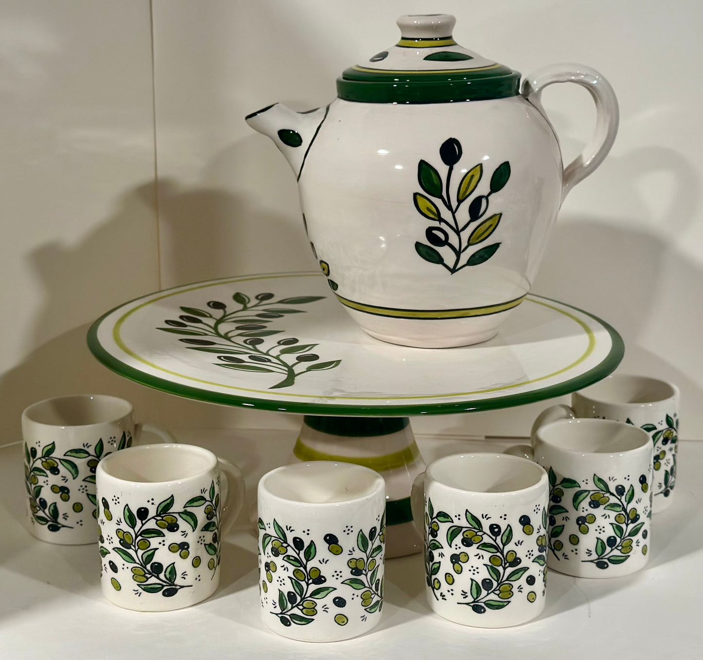 Olive Branch Tea & Cake Set