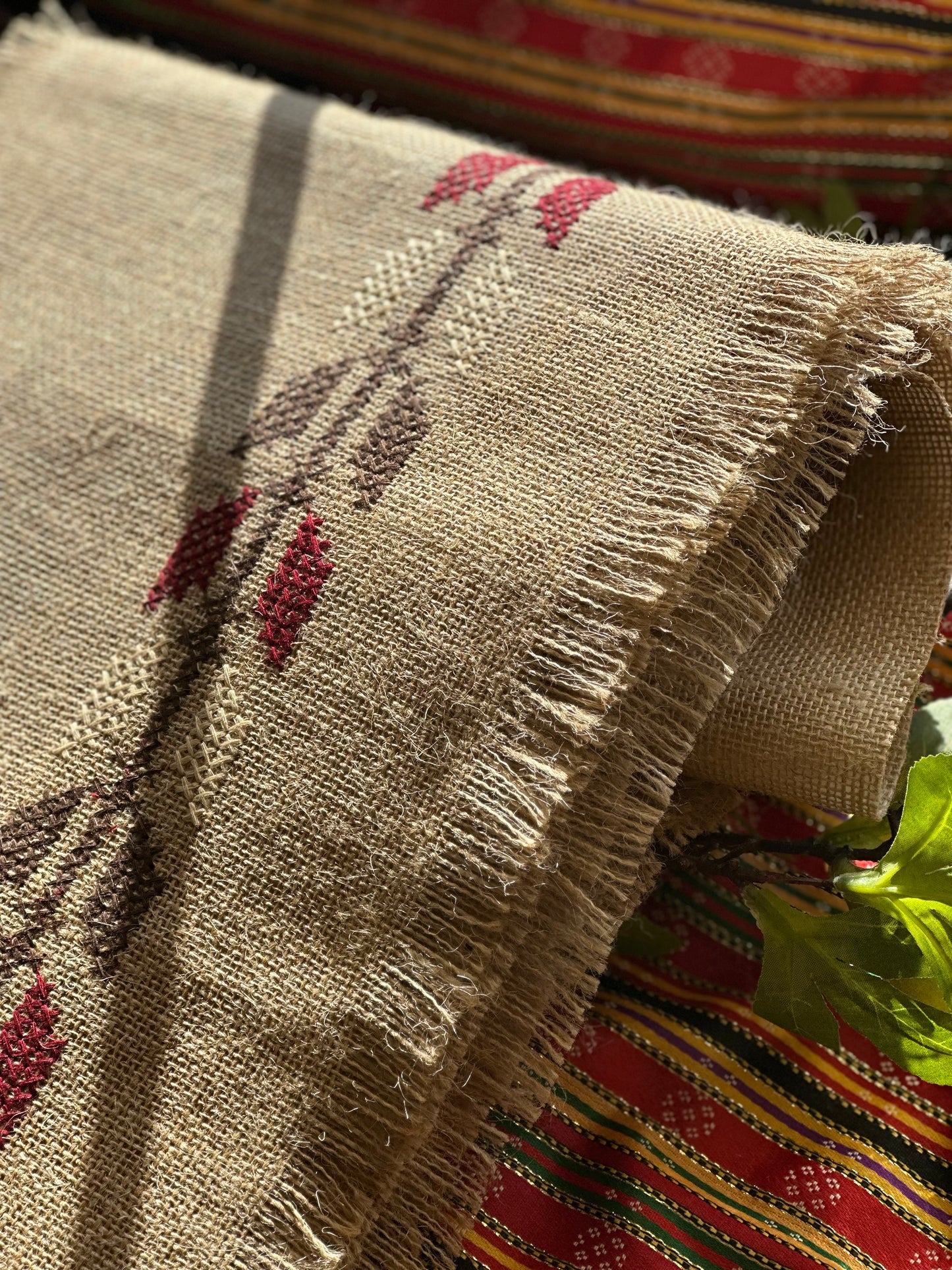 Heritage Stitched Table Runner