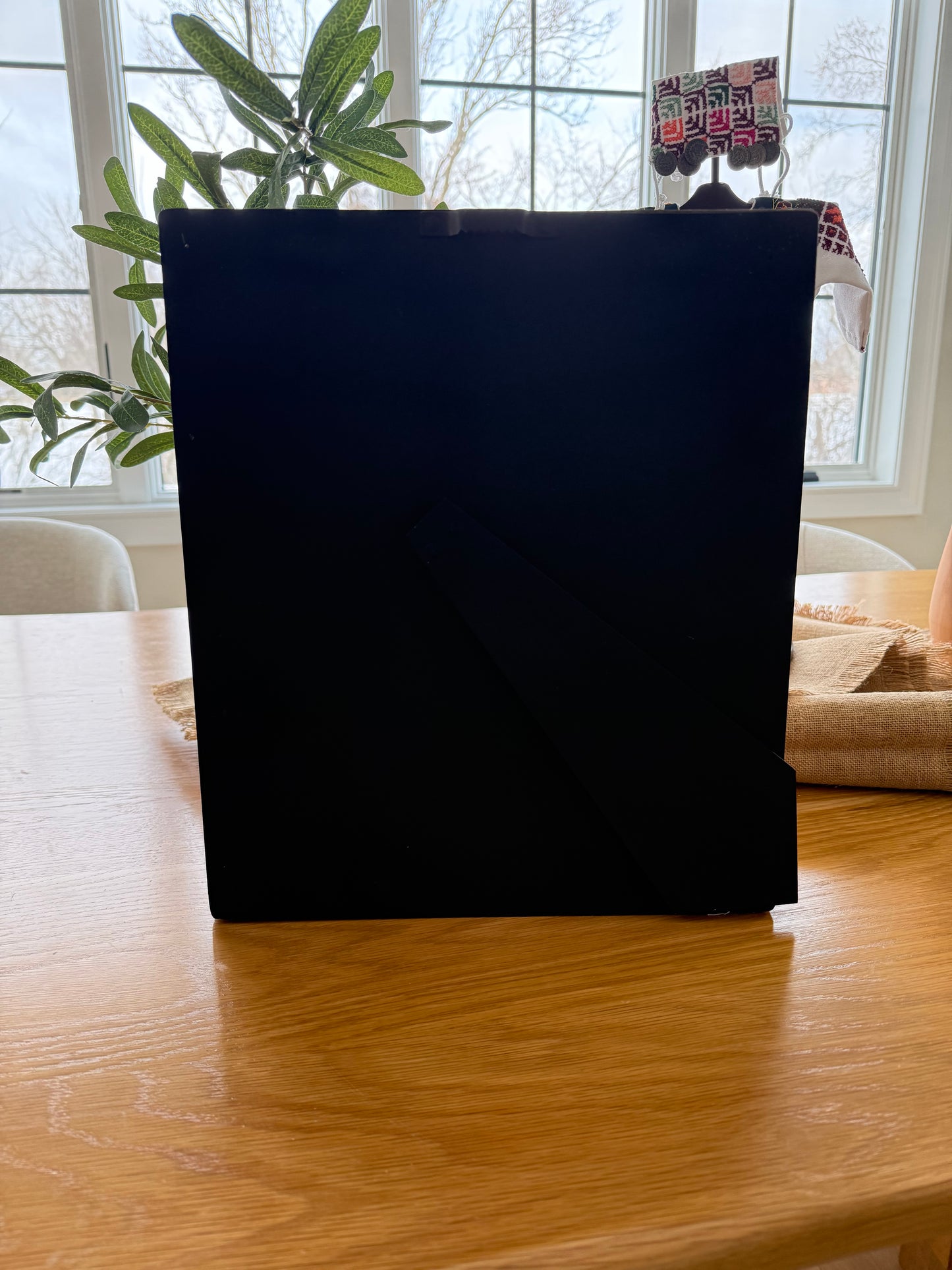 Large Marble Frame with Key