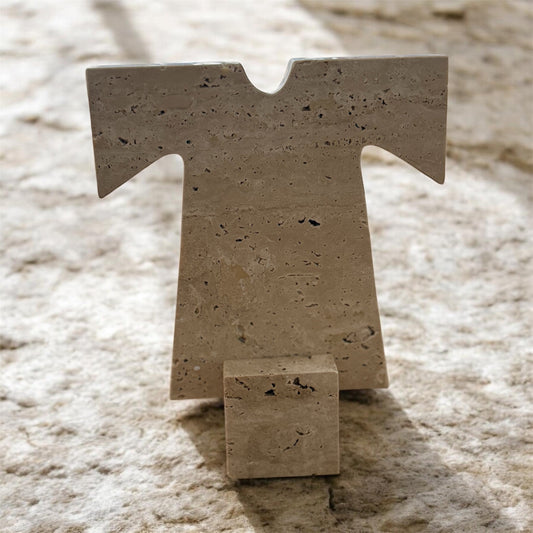 Travertine Thobe Sculpture