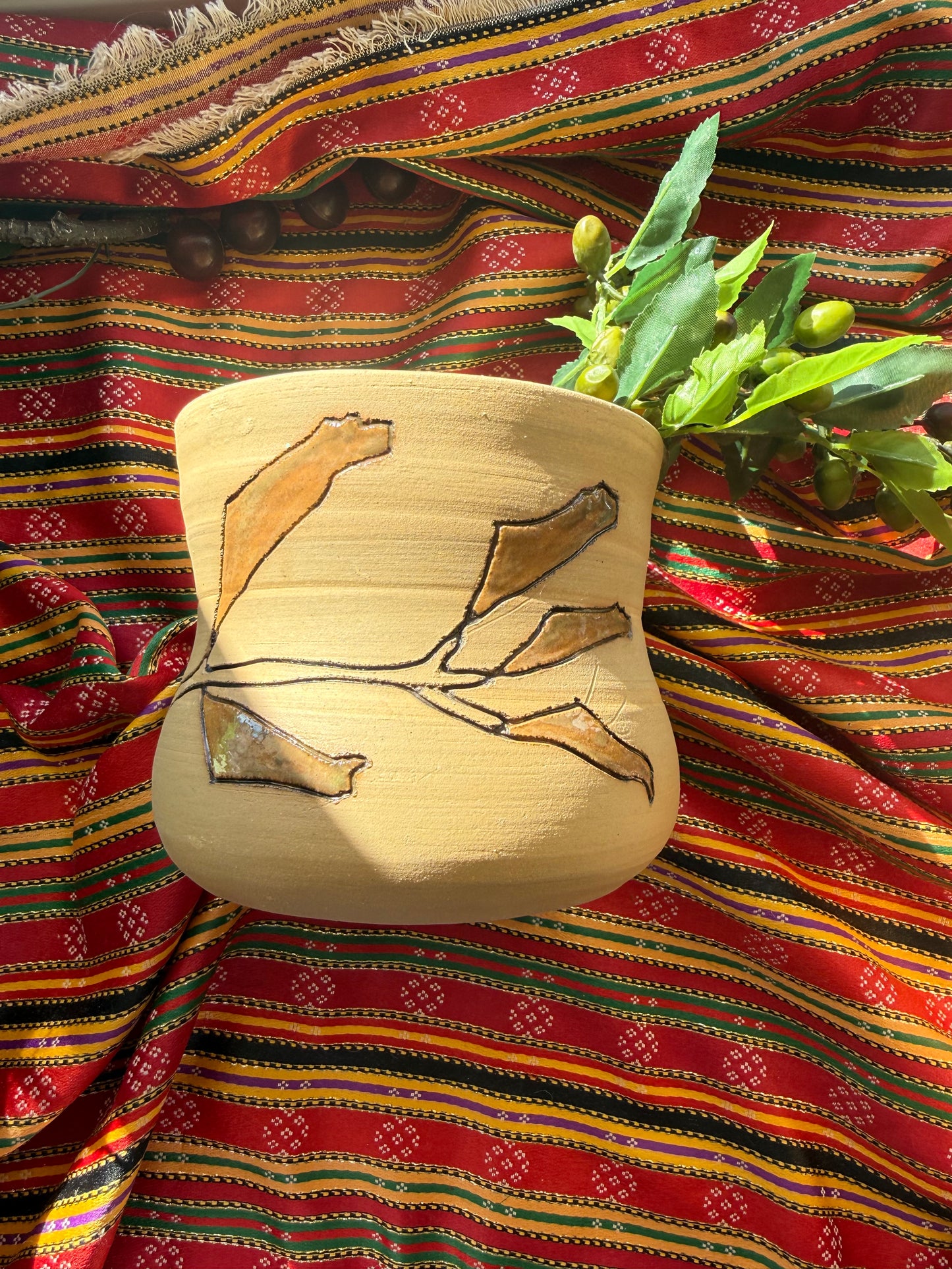 Rooted in the Land Vase