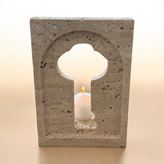Travertine Key Cutout