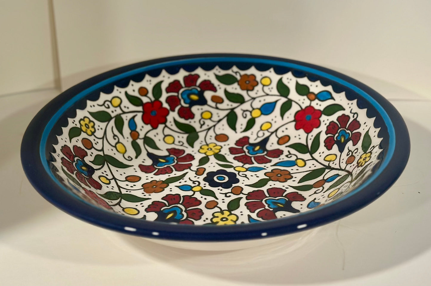 Hand-Painted Serving Set