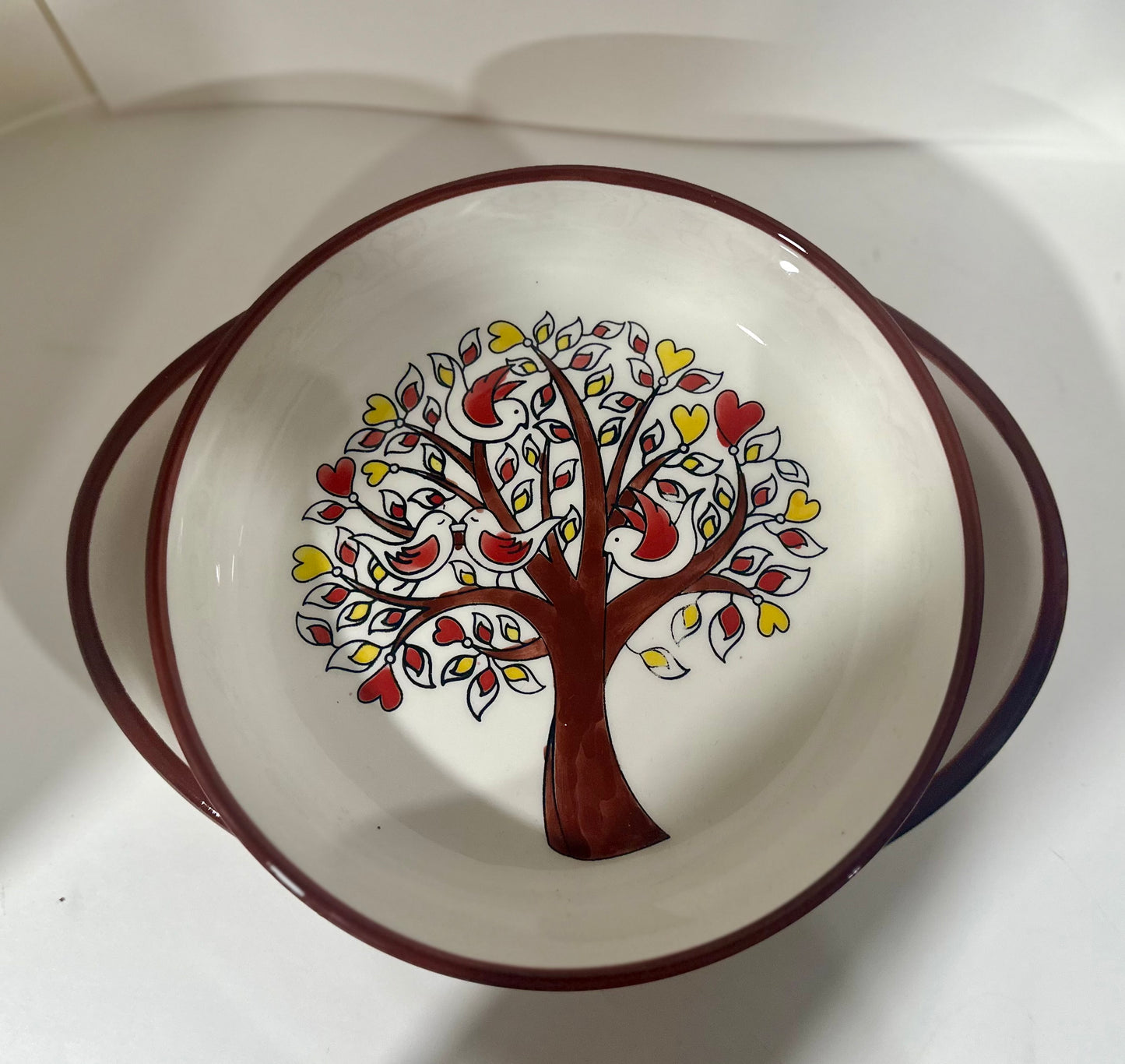 Large Oval & Round Tree Platter Set