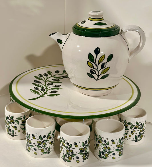 Olive Branch Tea & Cake Set