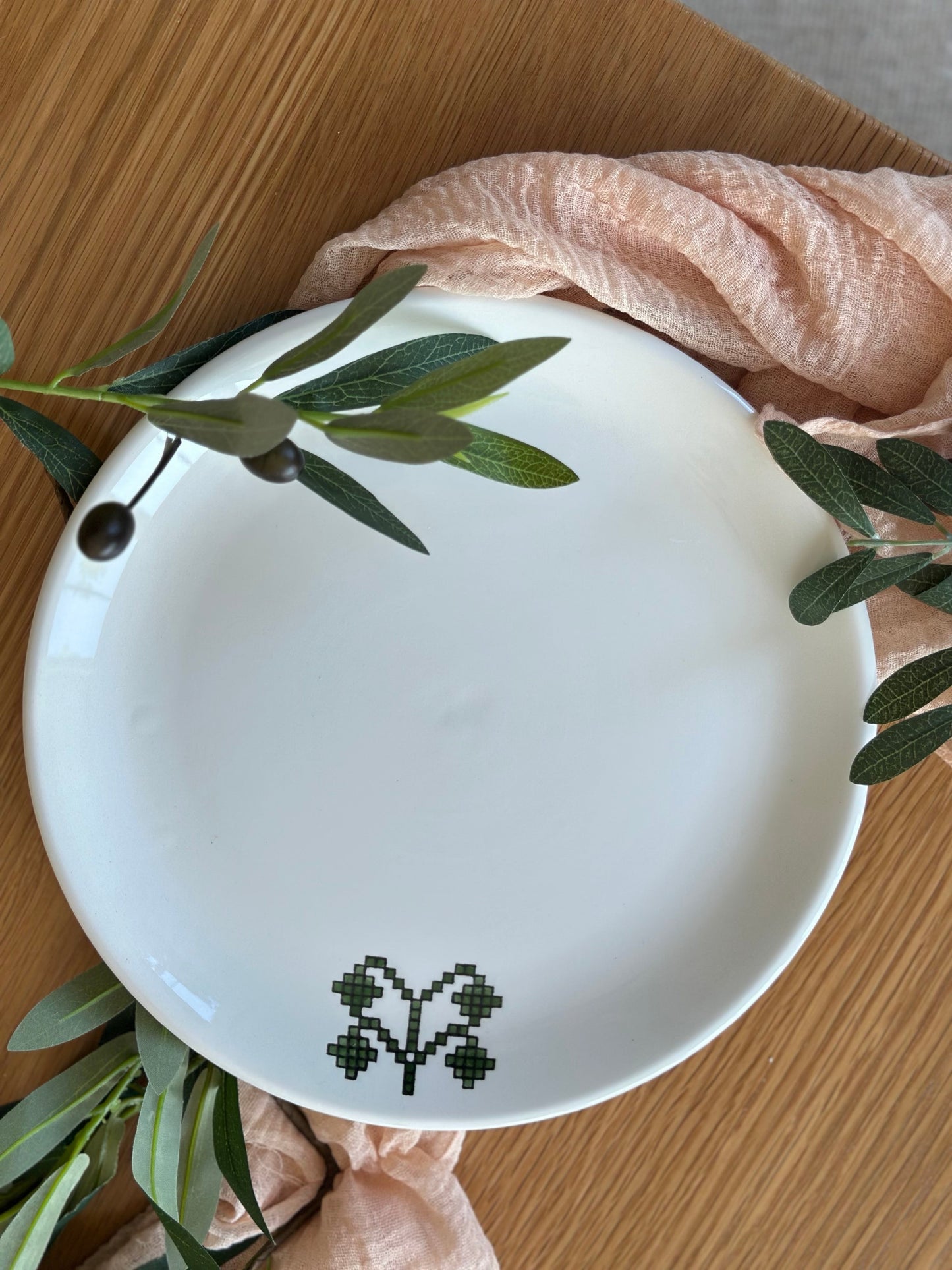 Stitched in Stone 10-inch Plate