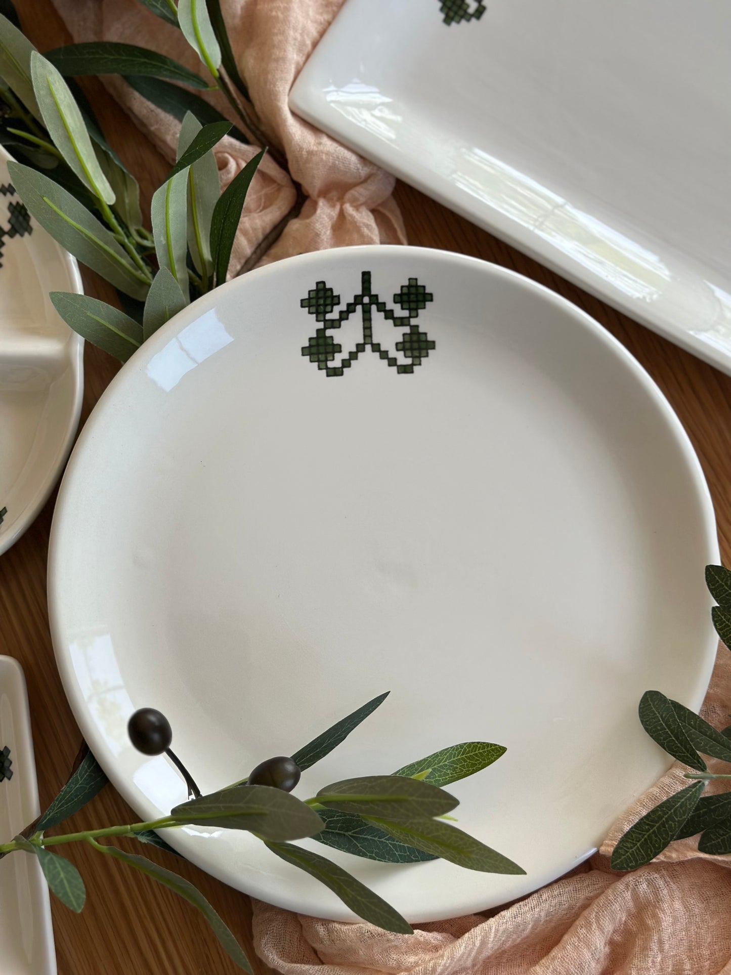 Stitched in Stone 10-inch Plate
