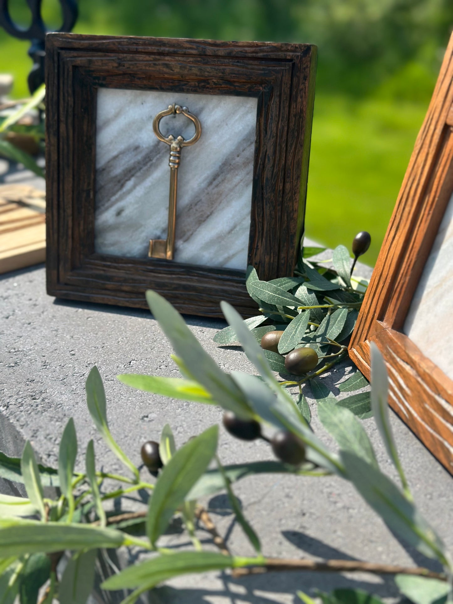 Framed Key of Heritage Square