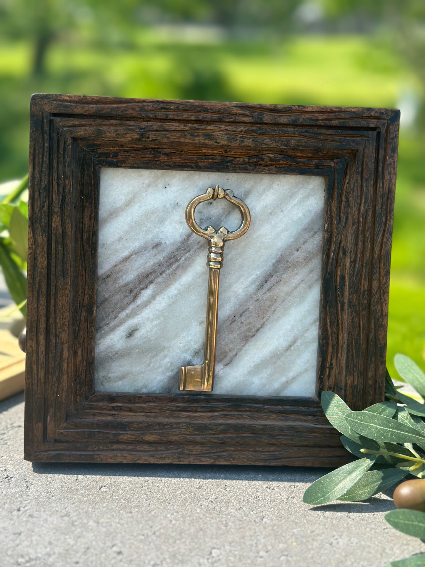 Framed Key of Heritage Square