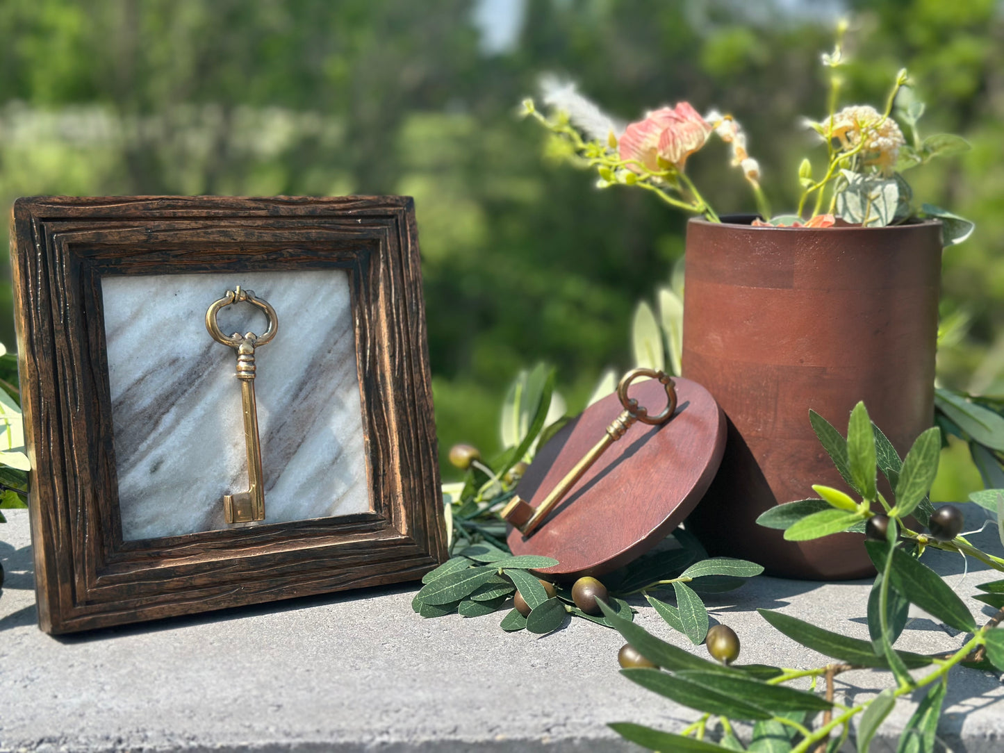 Framed Key of Heritage Square