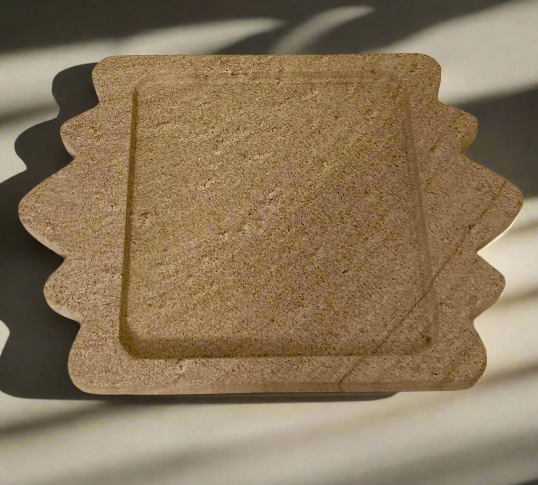 Travertine Tray-Meem and Coco EXCLUSIVE