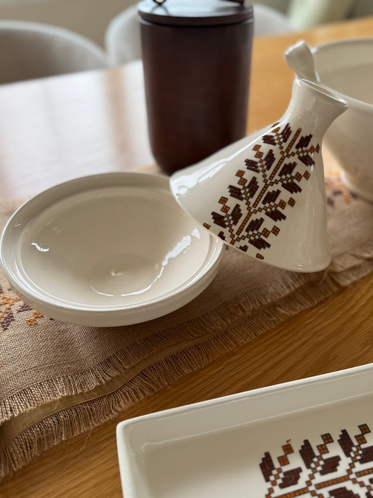 Stitched in Stone- Tatreez Tangine