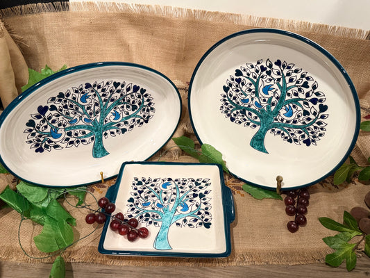 Tree of Life – Teal 3-Piece Set