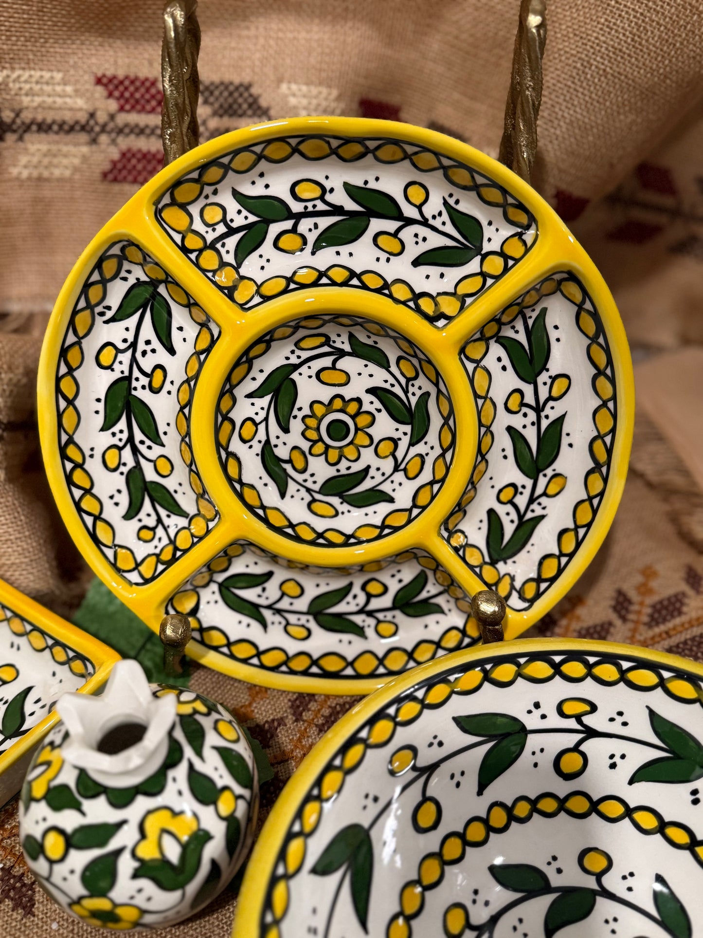 5-Piece Lemon Blossom Serving Set