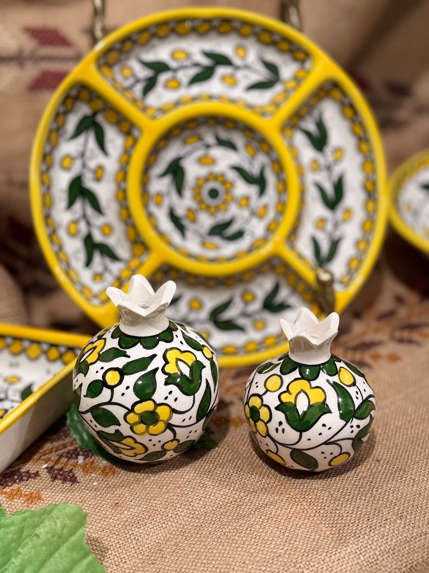 5-Piece Lemon Blossom Serving Set