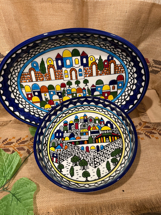 Jerusalem Serving Set